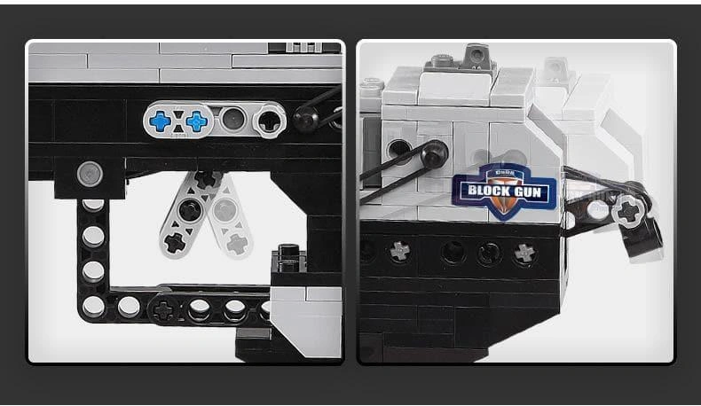 HK MK23 Building Blocks Iconic Pistol Replica Gun Set