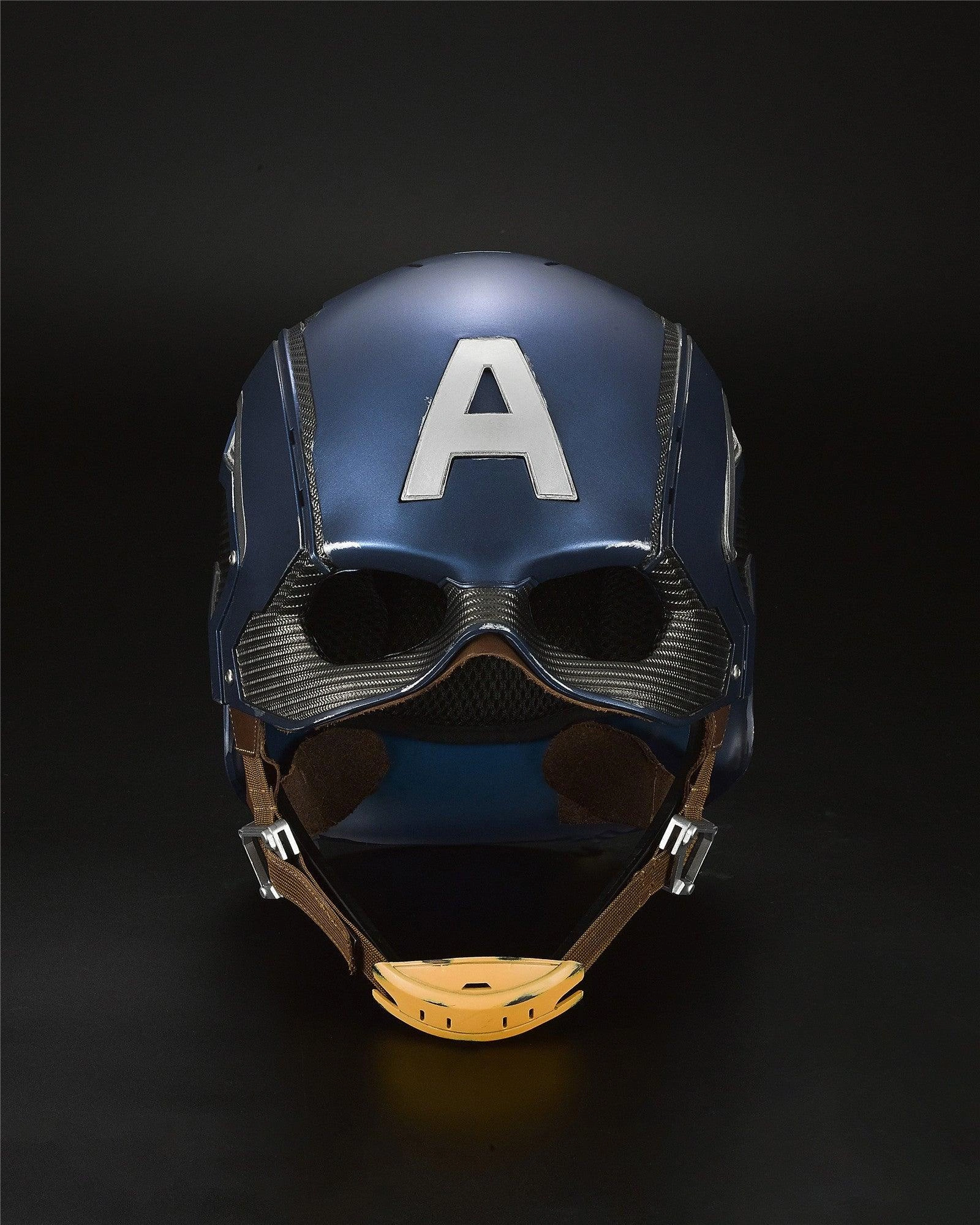 Captain America's Iconic Helmet Base with Speaker Replica