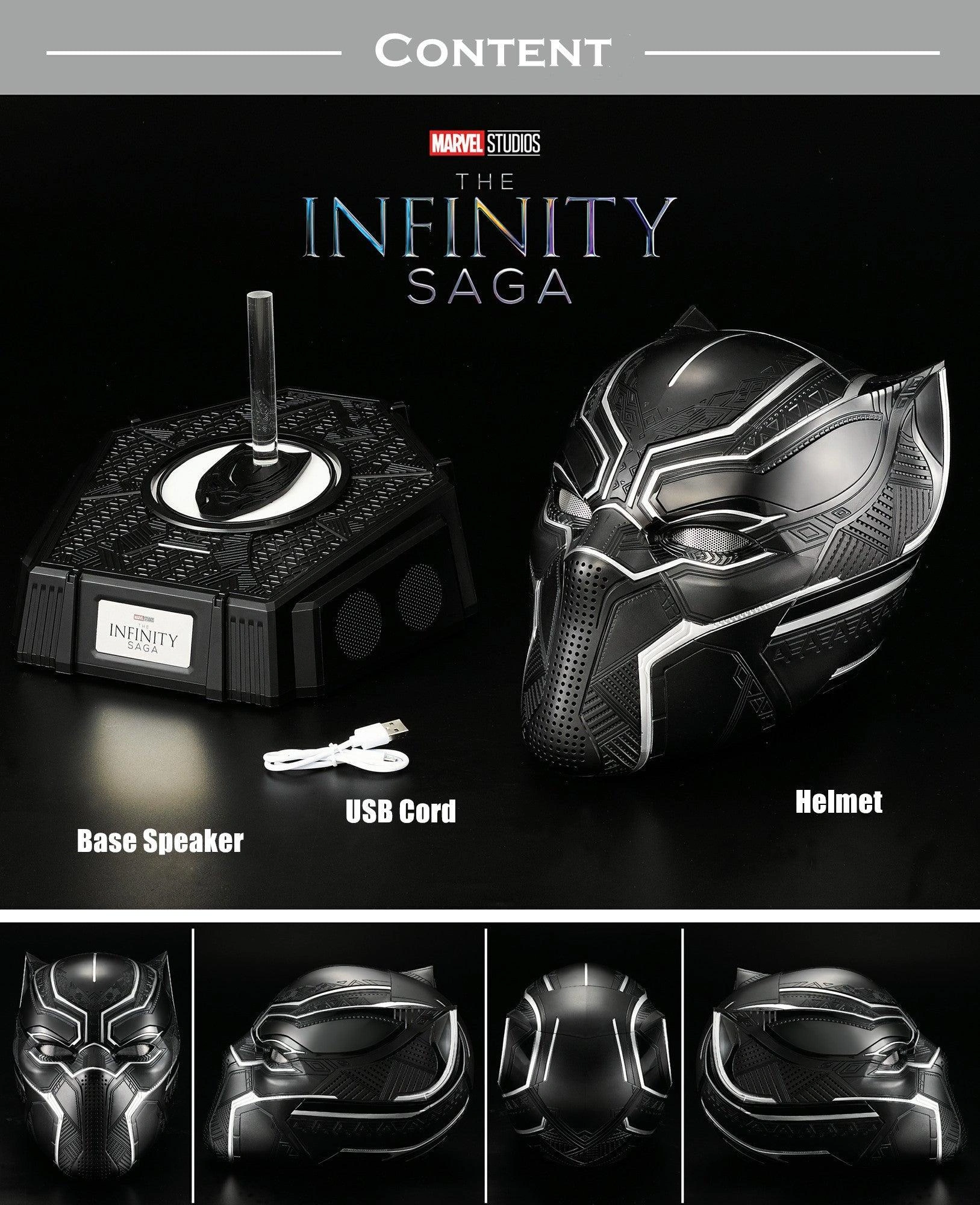 Black Panther Head Mask – Unleash Your Inner Warrior with Powerful Sound!